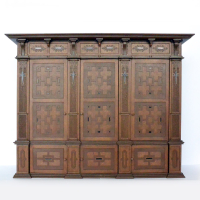 17th century Dutch Alcove Bed